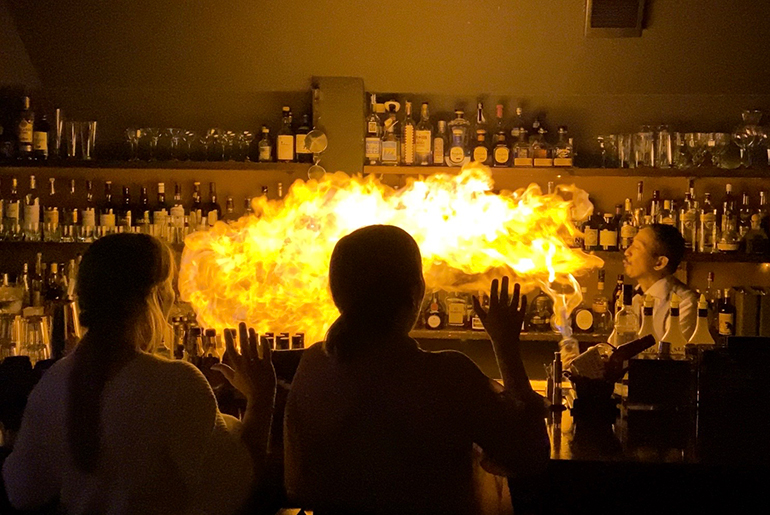 Flair Bar: An Exciting Cocktail Show